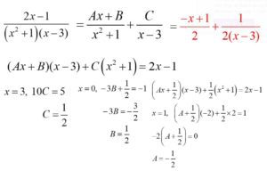 Partial fractions