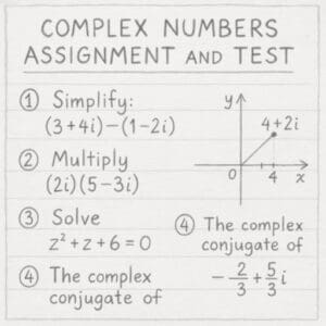 Complex Numbers Assignment and Test