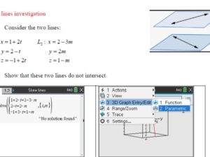 skew lines investigation