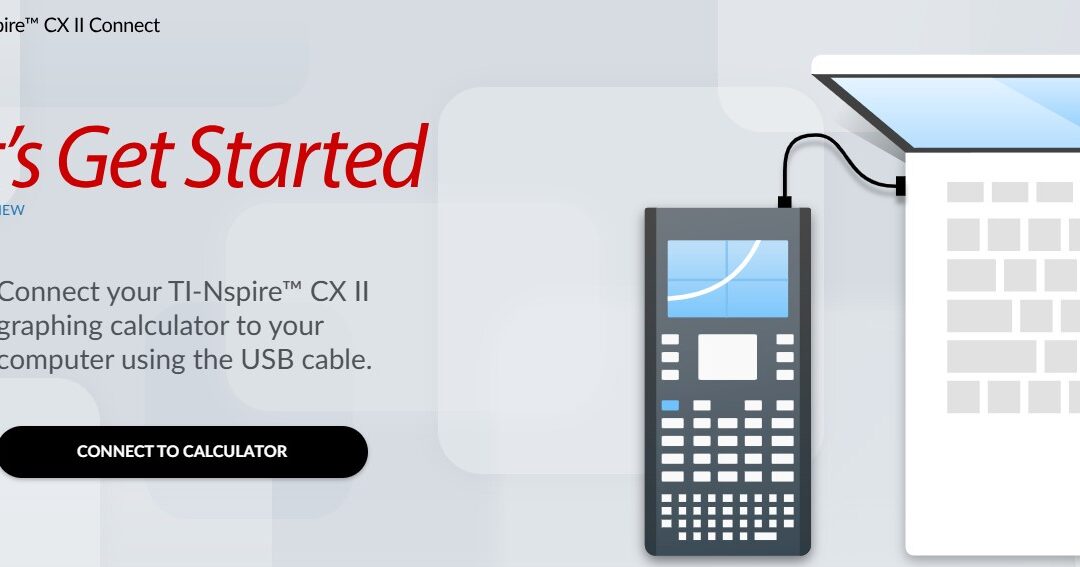Application to connect your TI Nspire CX II to your laptop
